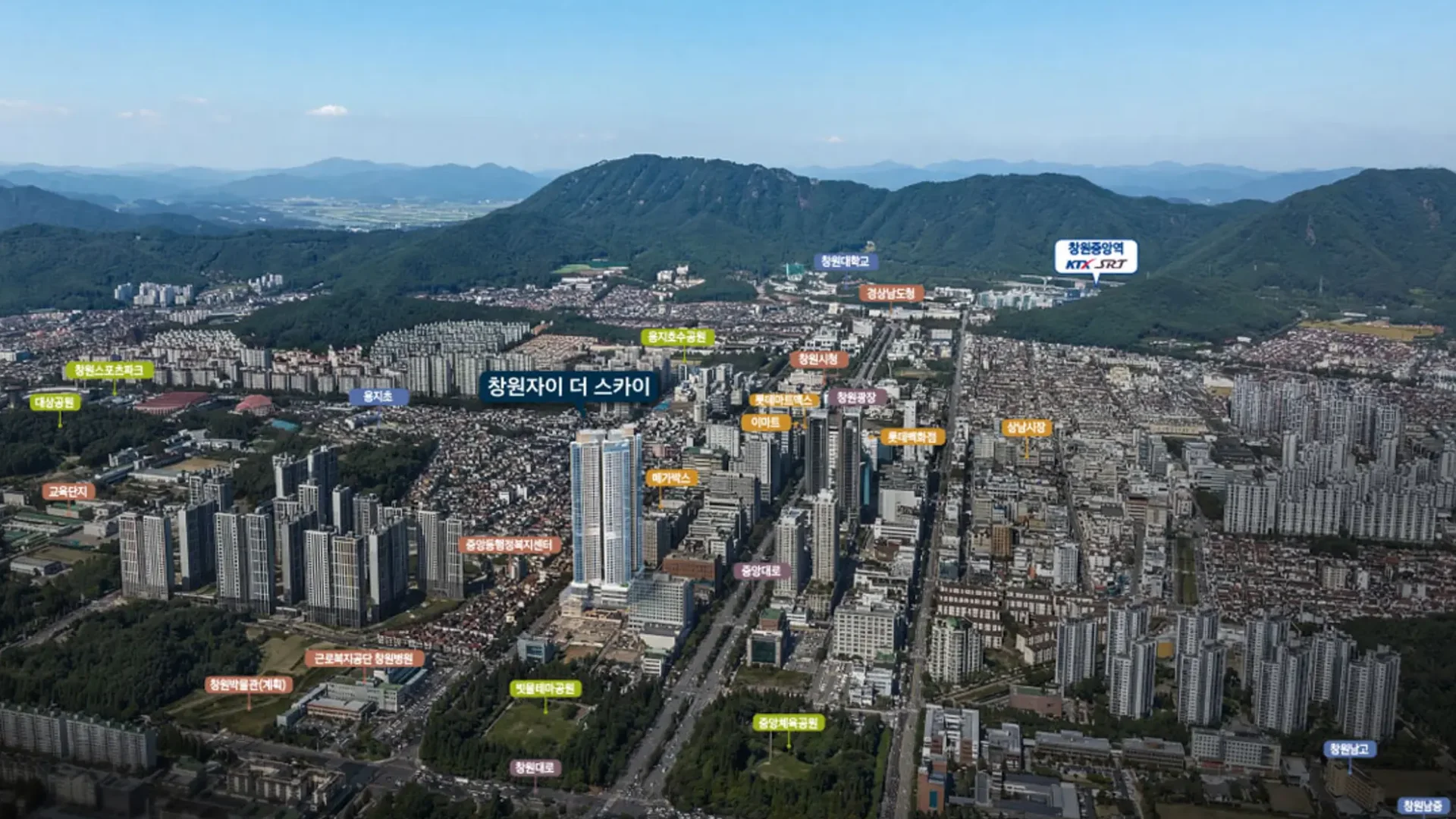 연제 갤러리자이 모델하우스 조감도